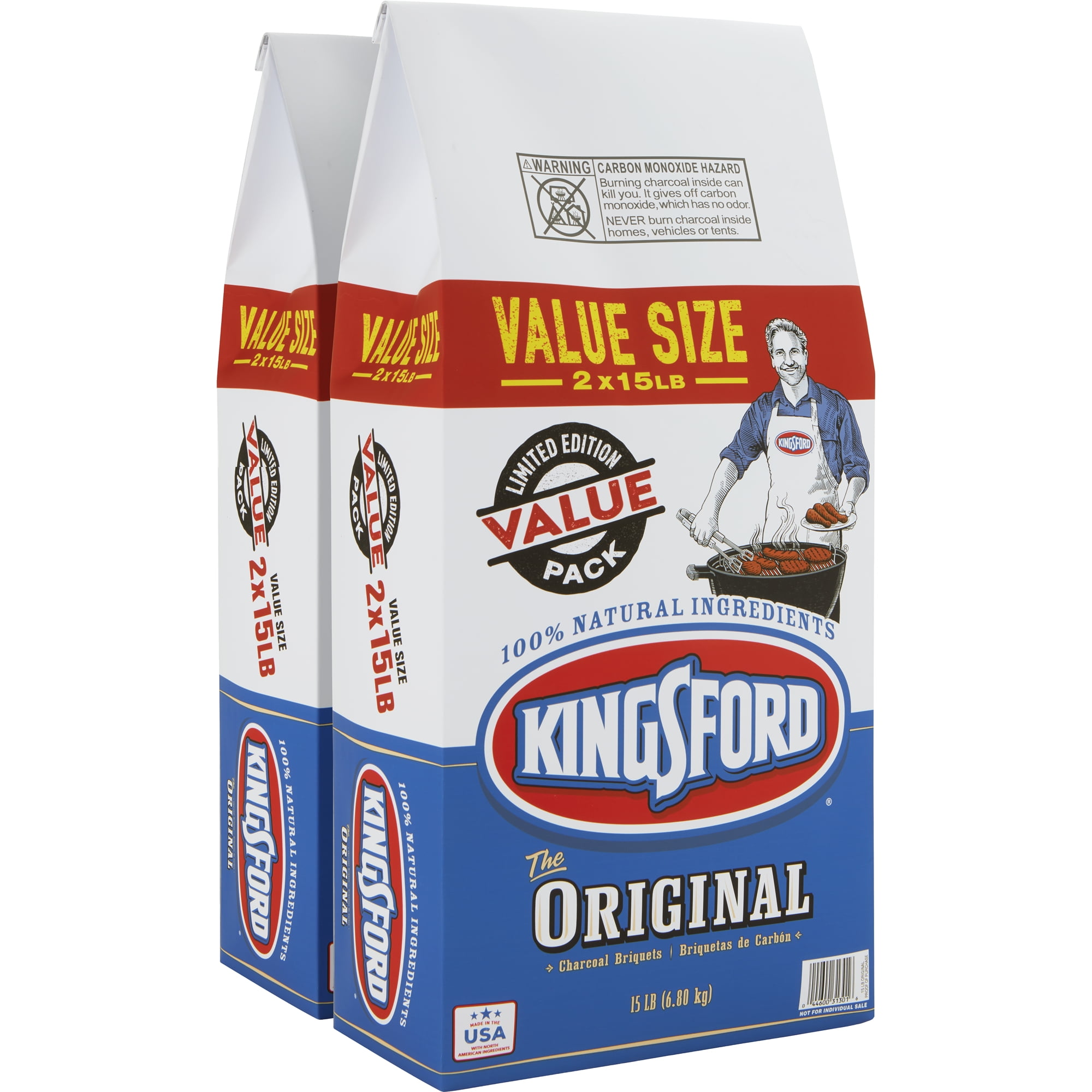 Kingsford Unique Charcoal Briquets, 15 kilos, 2 ct - picture regarding Dollhouse Miniature Flour Bag Printable called Kingsford First Charcoal Briquets, 15 lbs ., 2 ct -
